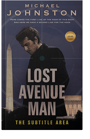 Pre Made Book Cover Steel Gray