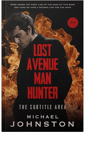 Pre Made Book Cover Asphalt