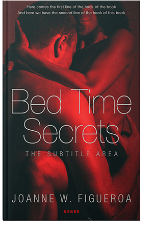 Pre Made Book Cover Cocoa Brown