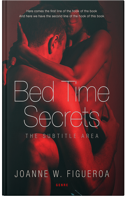 Front view of Premade Erotica Book Cover - Cocoa Brown