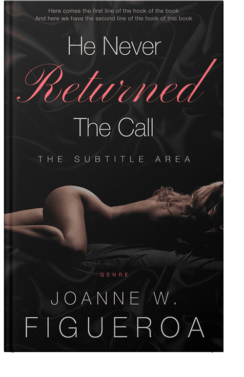 Front view of Cod Gray #3365 - Premade Erotica Book Cover