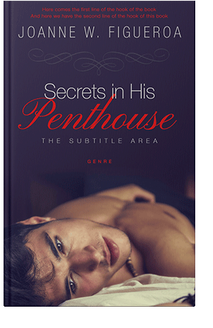 Pre Made Book Cover Old Rose