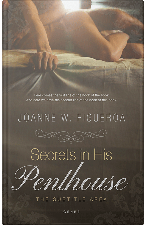 Front view of Kabul #3369 - Premade Erotica Book Cover