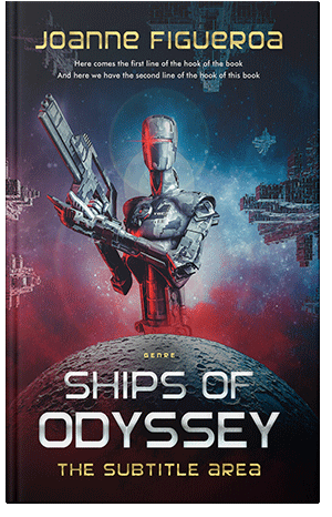 Pre Made Book Cover Mirage