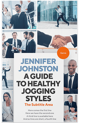 Pre Made Book Cover Nile Blue