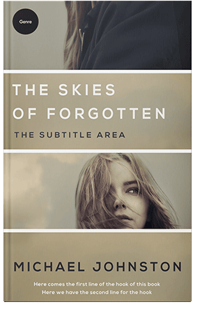 Pre Made Book Cover Hillary