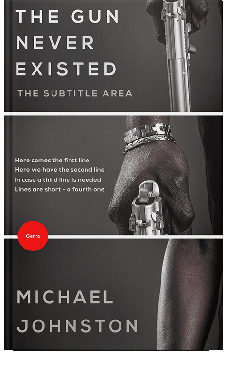 Front view of Mine Shaft #3408 - Premade Mystery & Thriller & Suspense Book Cover