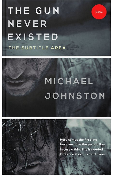 Front view of Shark #3409 - Premade Business Book Cover