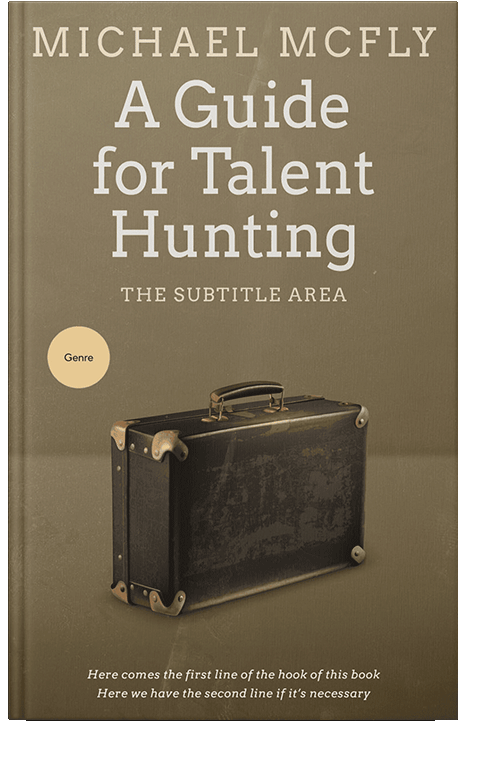 Front view of Shadow #3423 - Premade Travel Book Cover