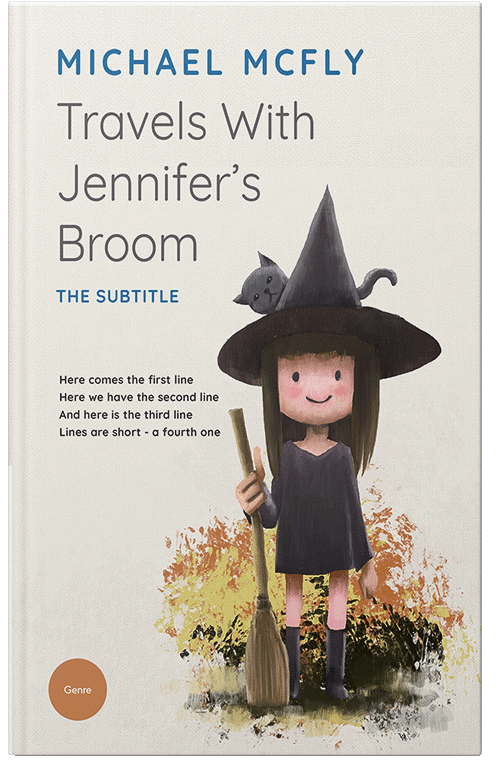 Front view of Premade Teen & Young Adult Book Cover - Masala