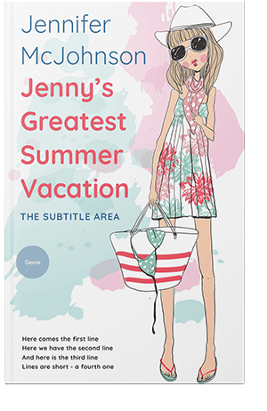 Pre Made Book Cover Ebb