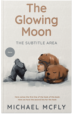 Pre Made Book Cover Pampas