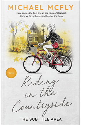 Pre Made Book Cover Pampas