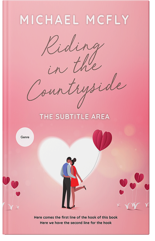 Front view of Illusion #3434 - Premade Romance Book Cover