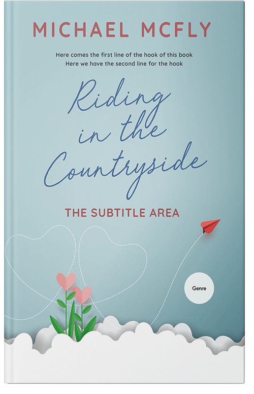 Front view of Premade Romance Book Cover - Jungle Mist