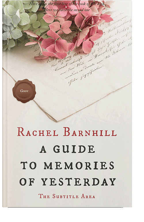 Front view of Pampas #3442 - Premade Romance Book Cover