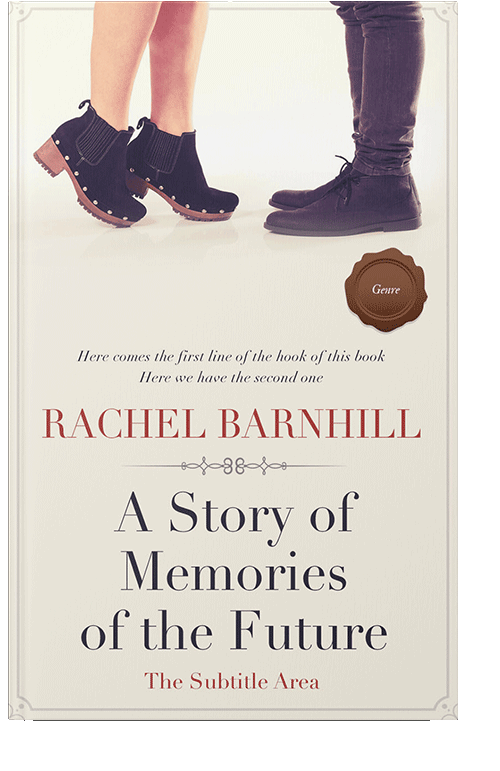 Front view of Spring Wood #3444 - Premade Romance Book Cover