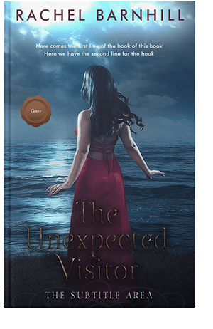 Pre Made Book Cover Ebony Clay