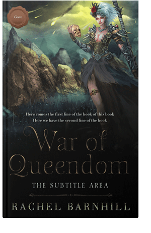 Pre Made Book Cover Woodsmoke