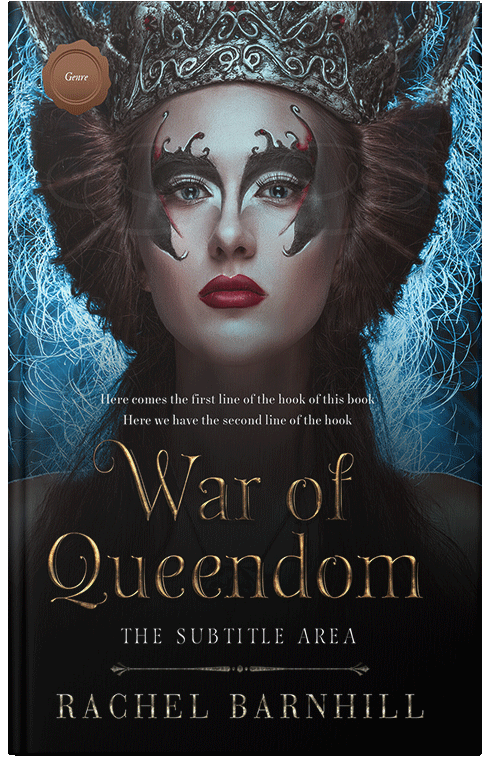 Front view of Premade Fantasy Book Cover - Woodsmoke