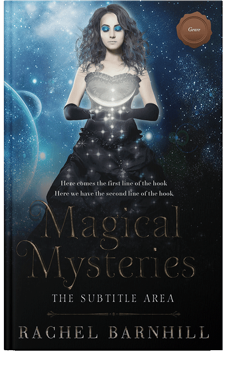 Front view of Gray Nickel #3463 - Premade Teen & Young Adult Book Cover