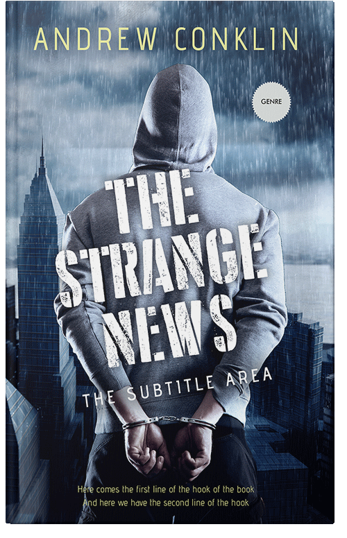 Front view of Premade Mystery & Thriller & Suspense Book Cover - Mirage