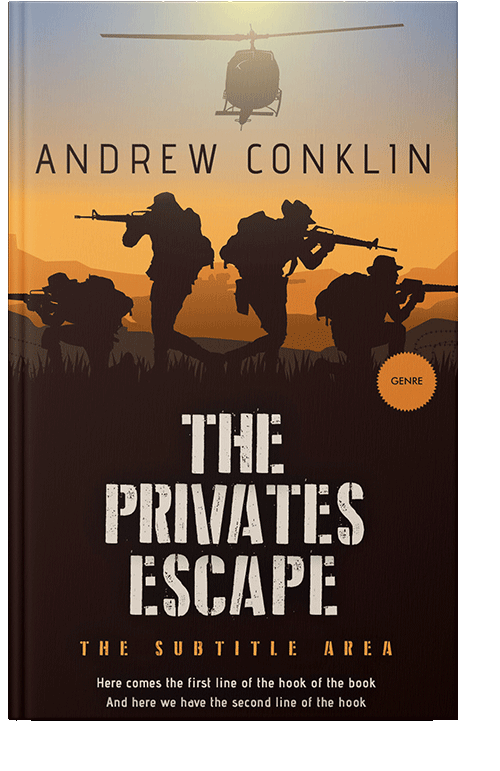 Front view of Tan #3483 - Premade Historical Book Cover