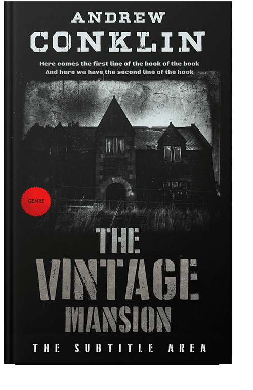 Front view of Cloudy #3484 - Premade Mystery & Thriller & Suspense Book Cover