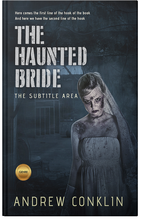 Front view of Premade Horror Book Cover - Mirage