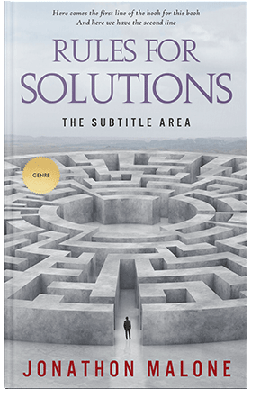 Pre Made Book Cover Iron