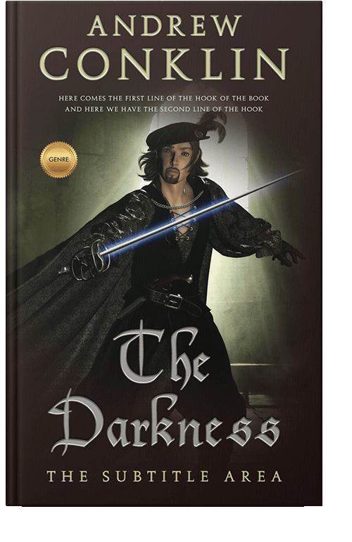 Front view of Zeus #3512 - Premade Historical Book Cover