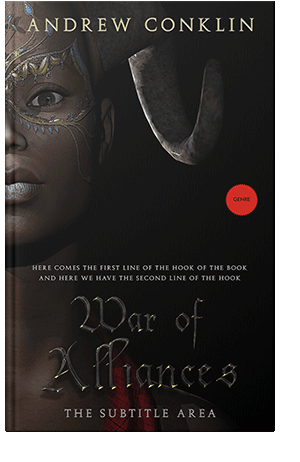 Pre Made Book Cover Zeus