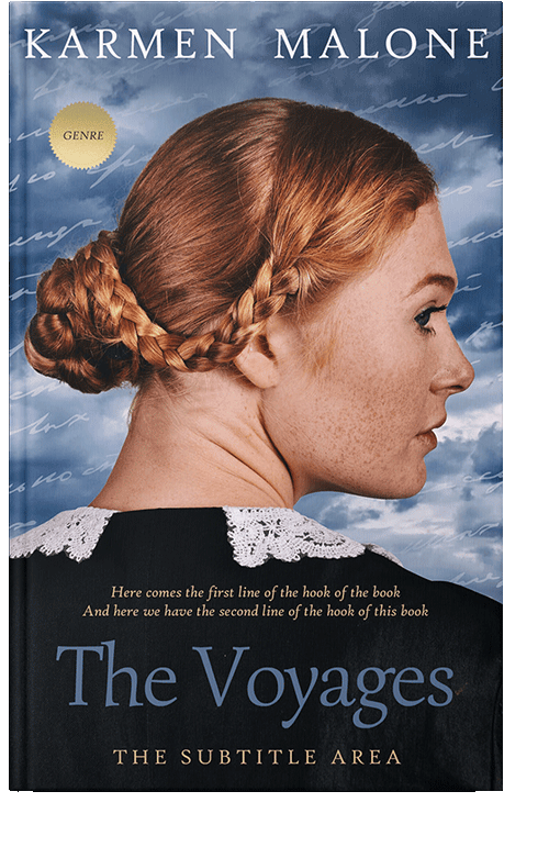 Front view of My Pink #3525 - Premade Romance Book Cover