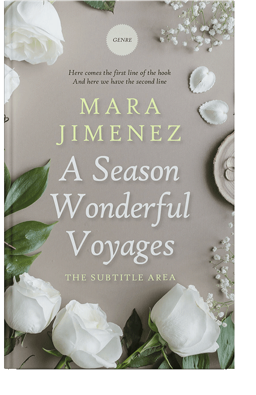 Front view of Cloudy #3531 - Premade Romance Book Cover