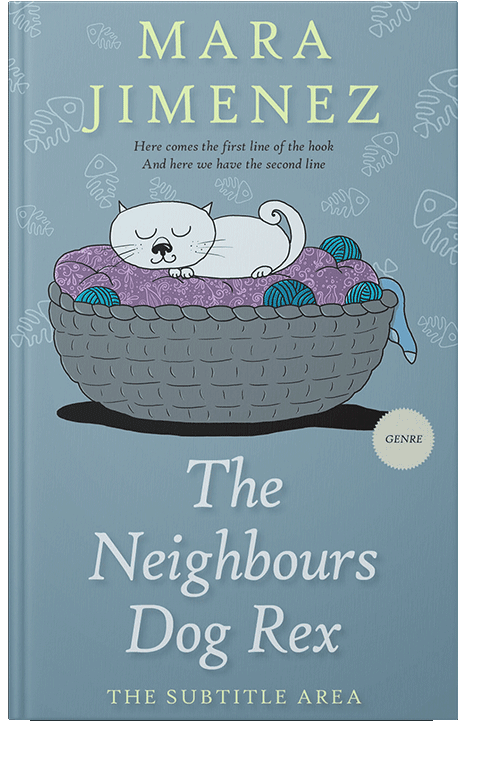 Front view of Bali Hai #3532 - Premade Teen & Young Adult Book Cover