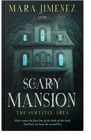 Pre Made Book Cover Aztec