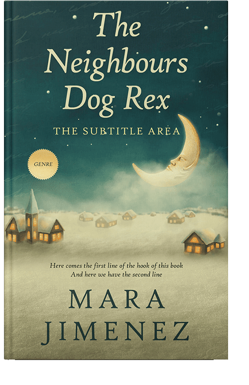 Front view of Coral Reef #3541 - Premade Fantasy Book Cover