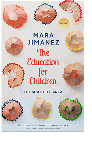 Pre Made Book Cover Pearl Bush