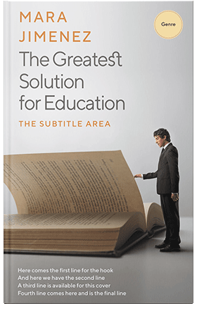 Pre Made Book Cover Timberwolf