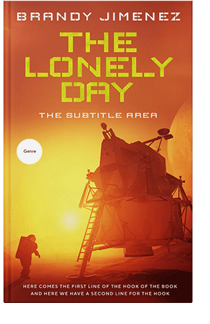 Pre Made Book Cover Rust