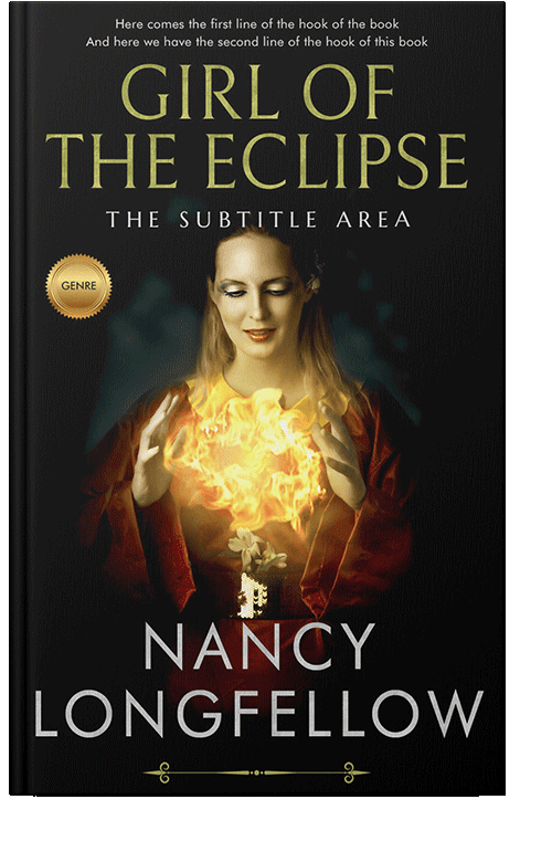 Front view of Laser #3576 - Premade Fantasy Book Cover