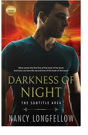 Pre Made Book Cover Tuscany