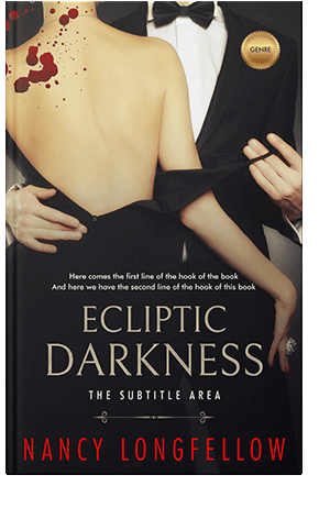 Pre Made Book Cover Straw