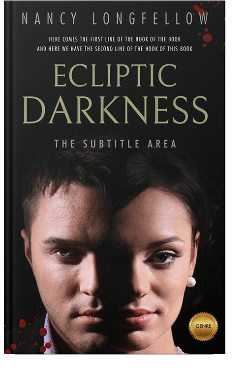 Front view of Gondola #3590 - Premade Action & Adventure Book Cover