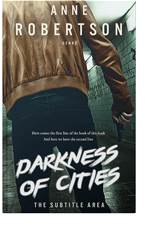 Pre Made Book Cover Outer Space