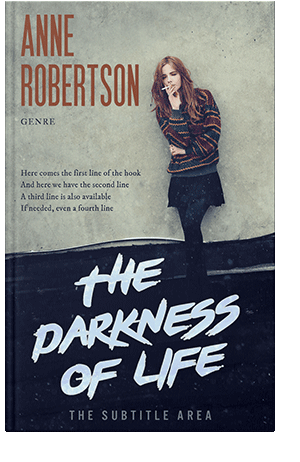 Pre Made Book Cover Green Spring