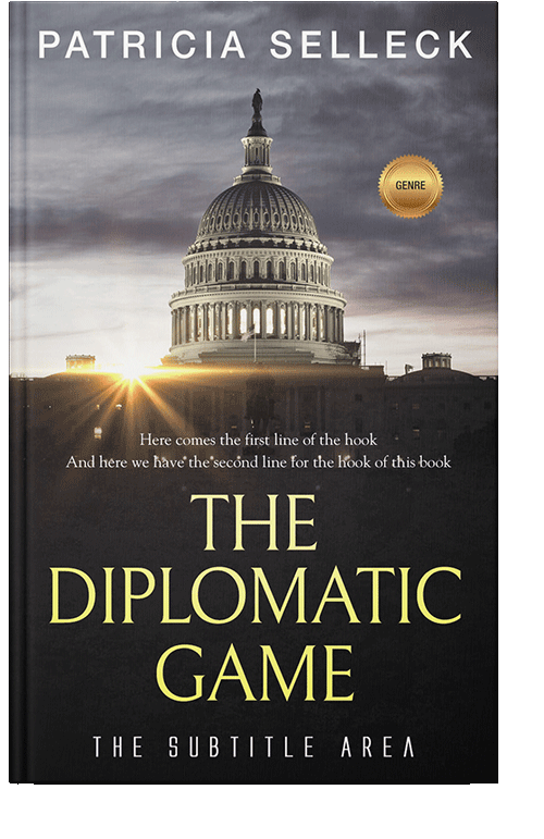 Front view of Thunder #3617 - Premade Action & Adventure Book Cover | BookCoverZone