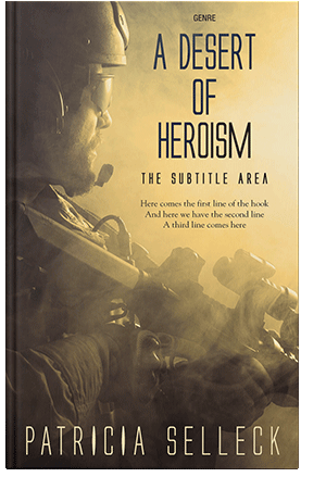 Pre Made Book Cover Harvest Gold