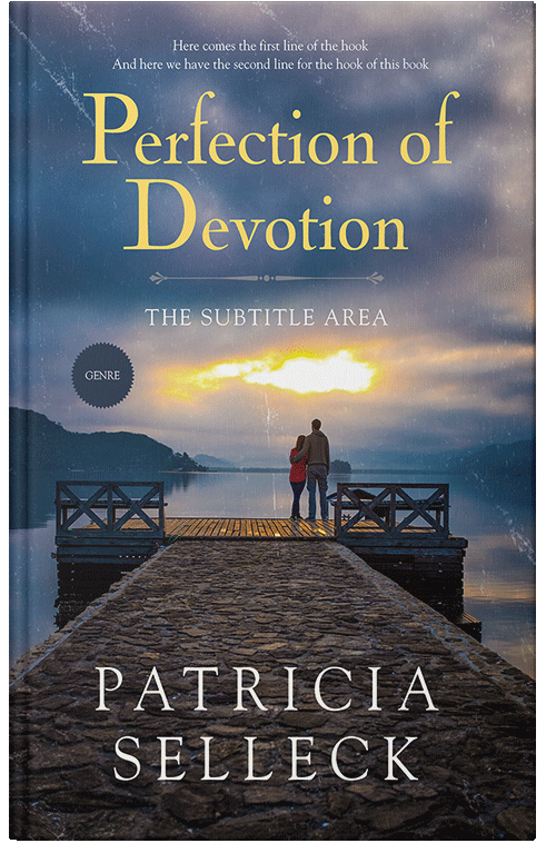 Front view of Blue Bayoux #3622 - Premade Romance Book Cover