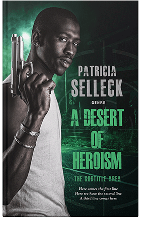 Pre Made Book Cover Pale Slate